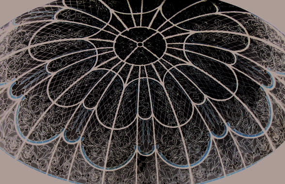 Glass dome