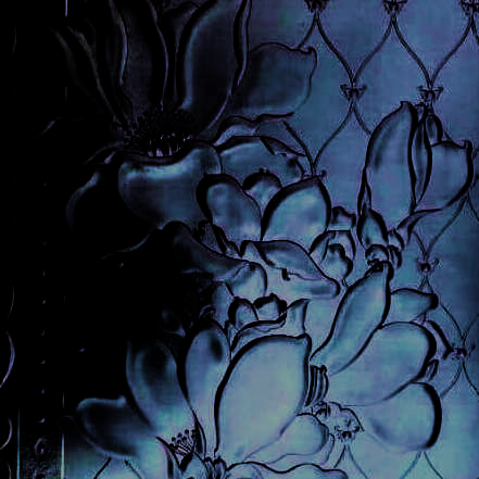 Etched decorative glass
